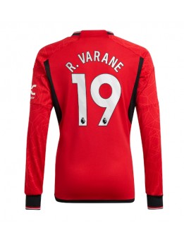Billige Manchester United Raphael Varane #19 Hjemmedrakt 2023-24 Langermet